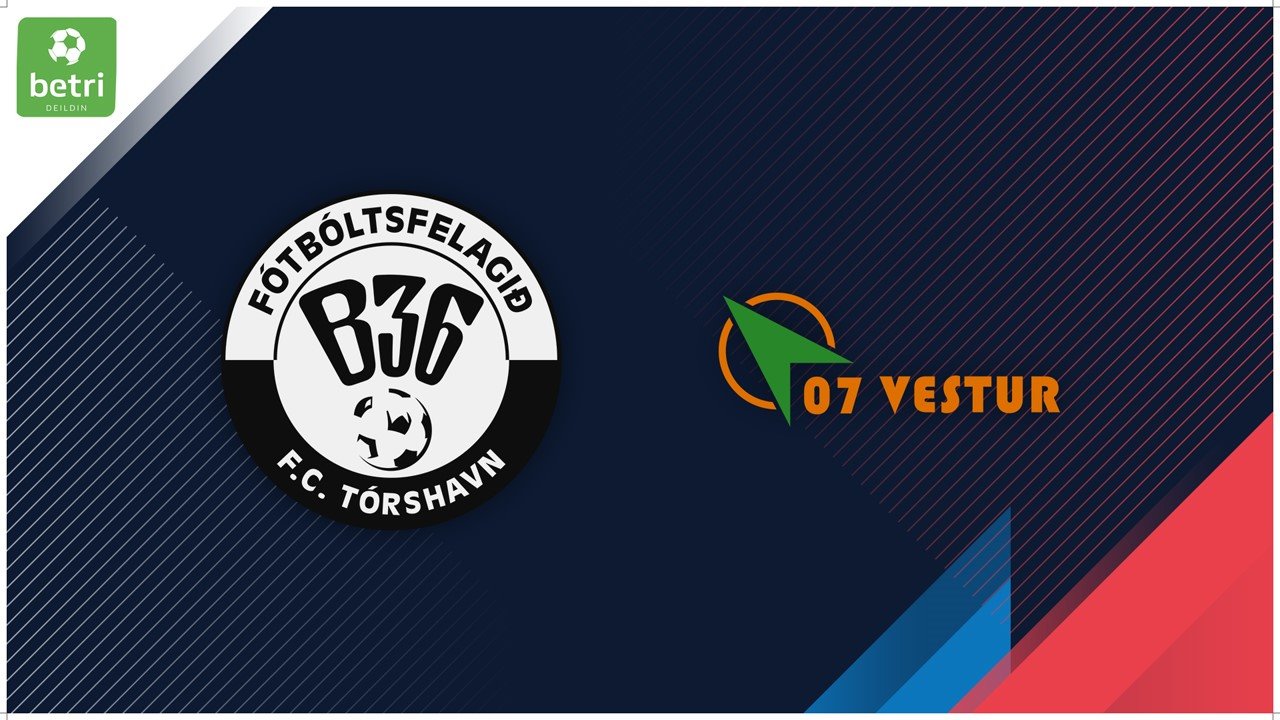 B36 Tórshavn vs 07 Vestur poster