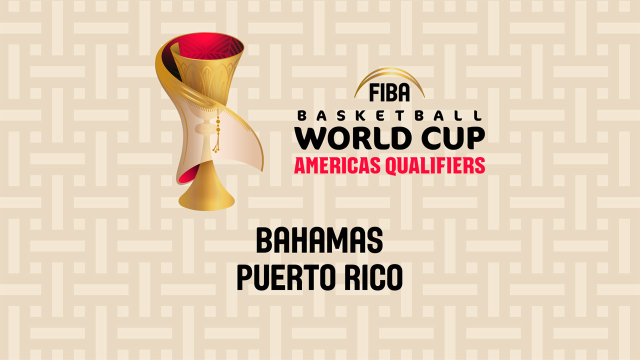 Bahamas Basketball vs Puerto Rico Basketball poster