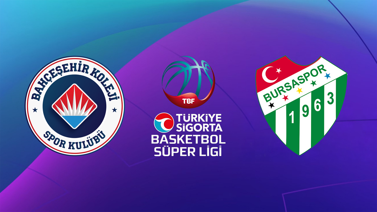 Bahçeşehir Koleji SK vs Bursaspor Basketbol poster
