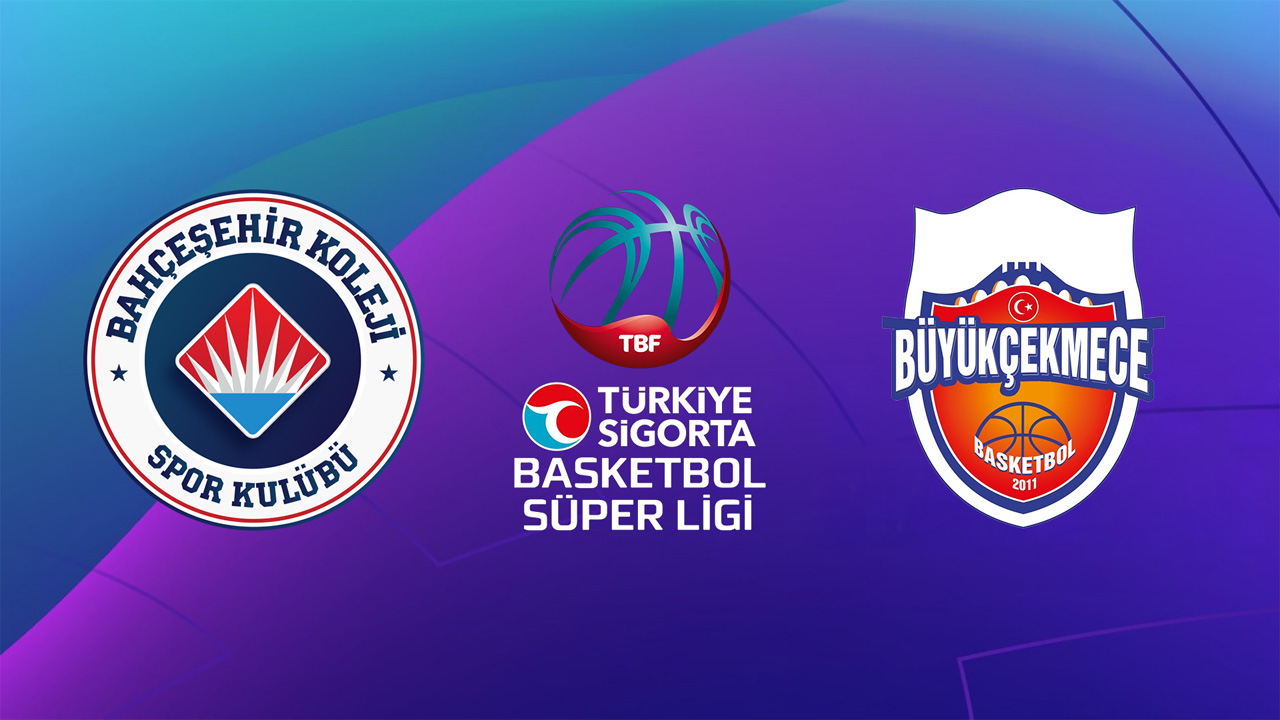 Bahçeşehir Koleji SK vs Büyükçekmece Basketbol poster