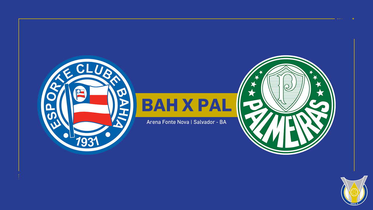 Bahia vs Palmeiras poster