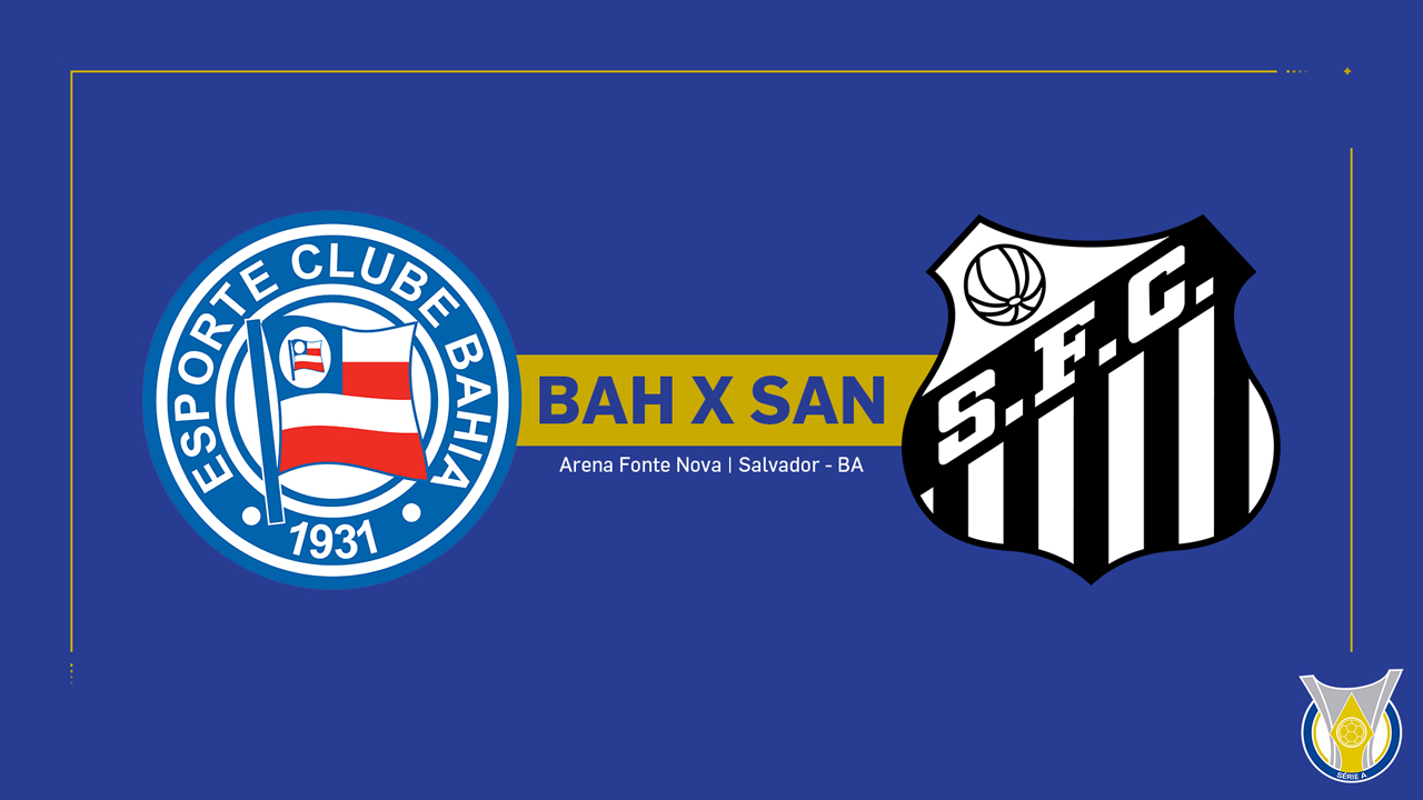 Bahia vs Santos poster