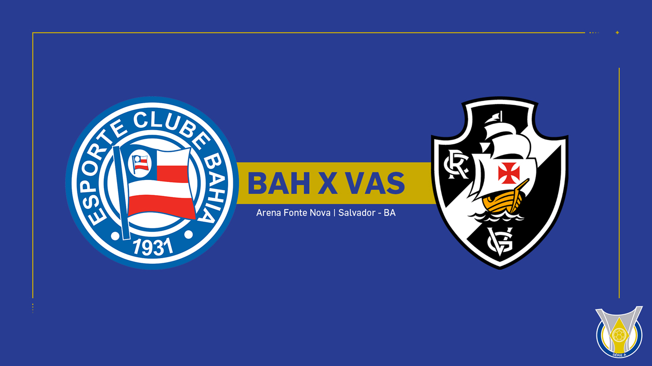 Bahia vs Vasco da Gama poster