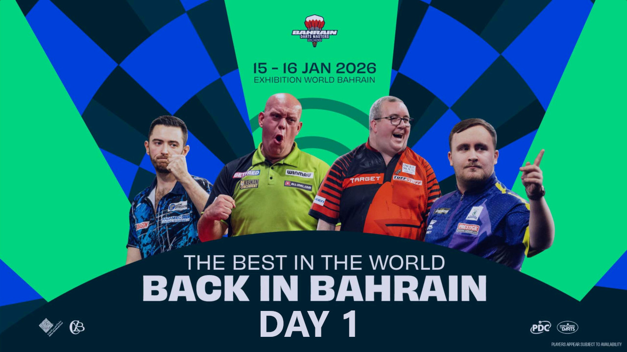 Bahrain Darts Masters Day 1 poster