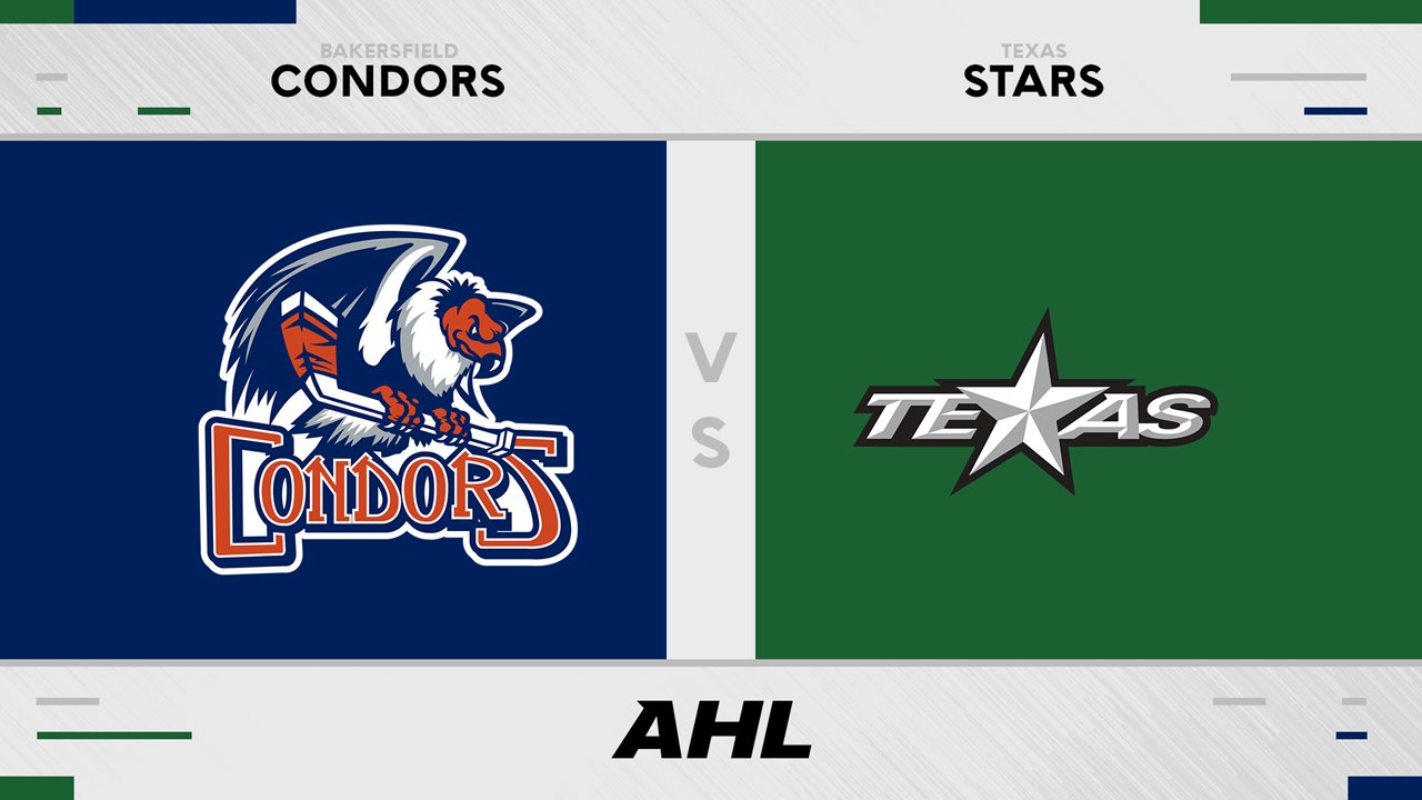 Bakersfield Condors vs Texas Stars poster