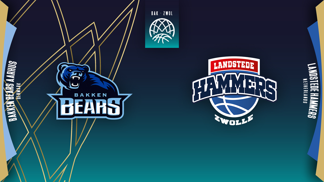 Bakken Bears vs Landstede Hammers poster