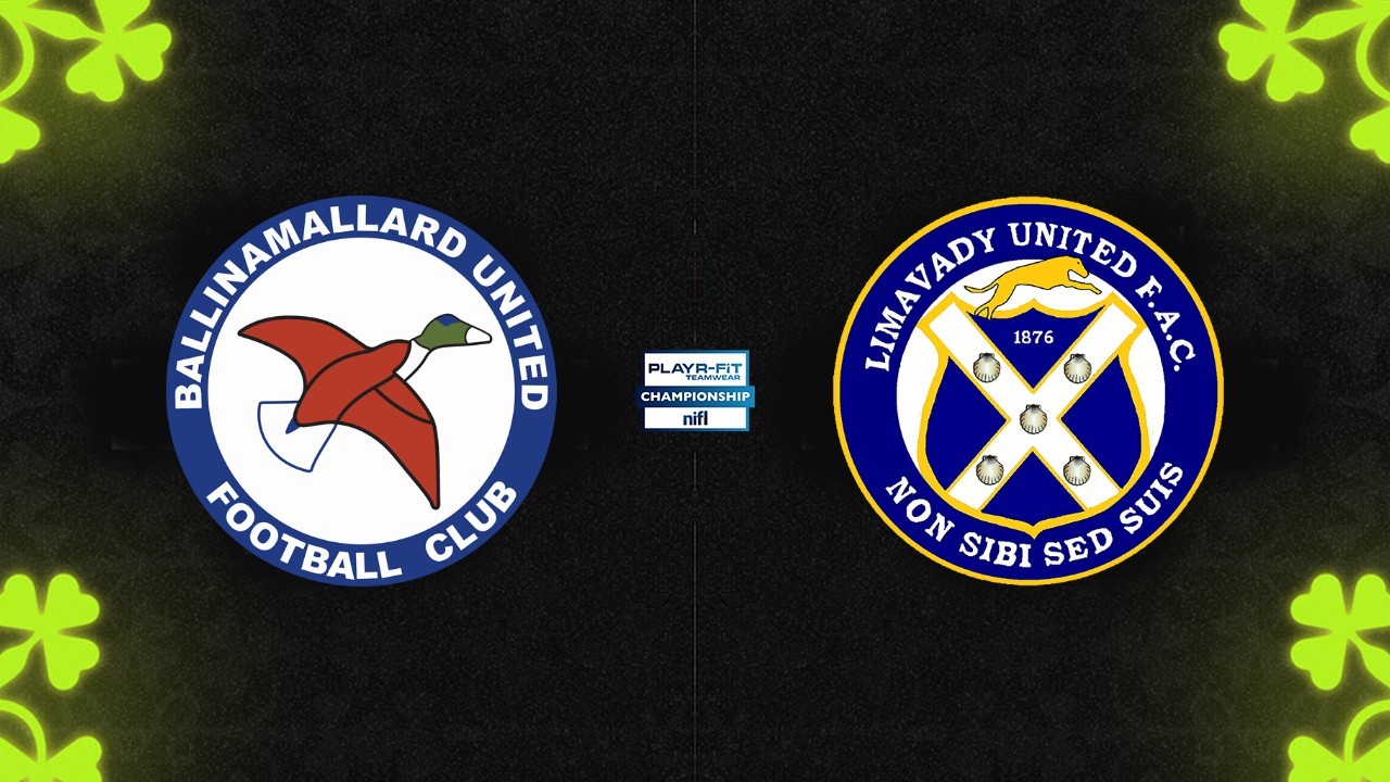 Ballinamallard United vs Limavady United poster