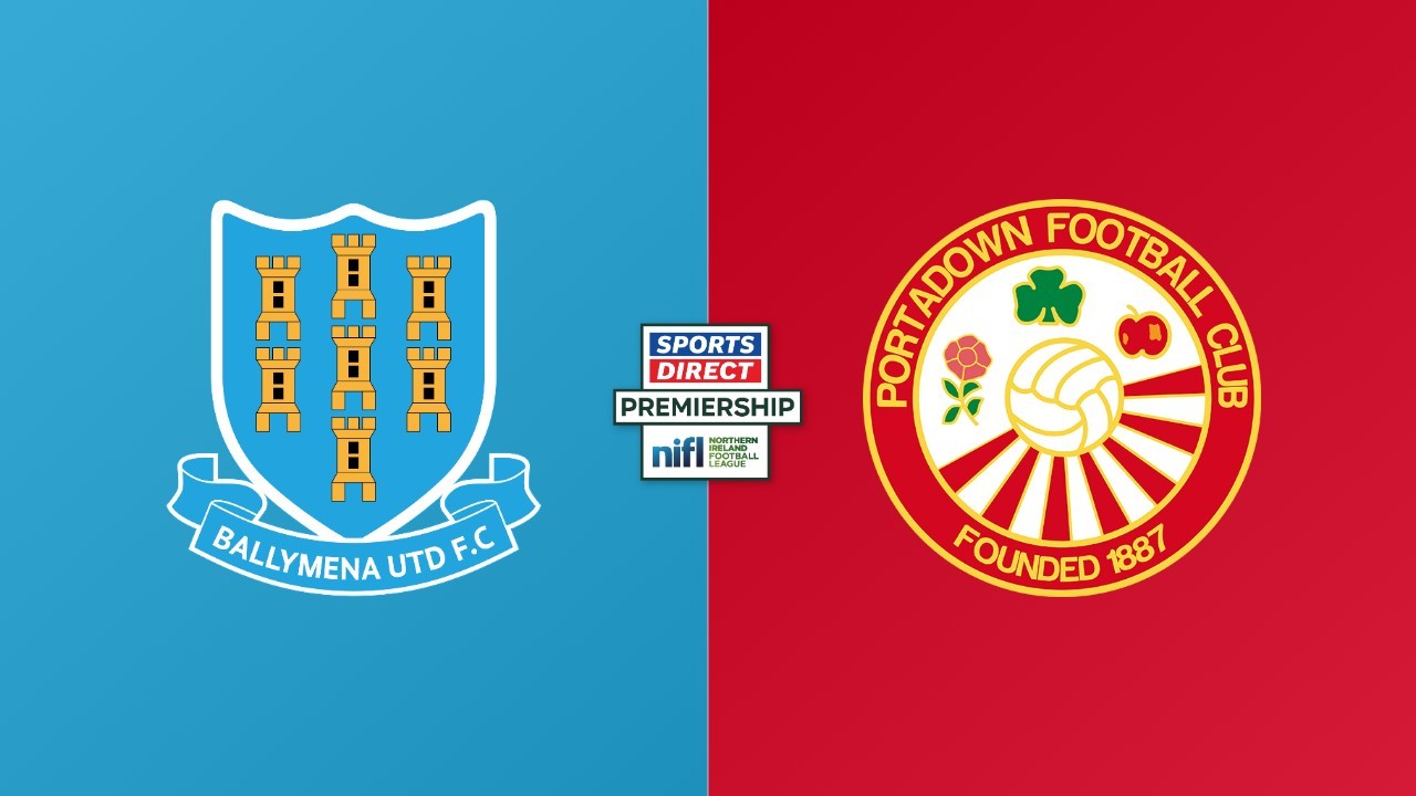 Ballymena United vs Portadown poster
