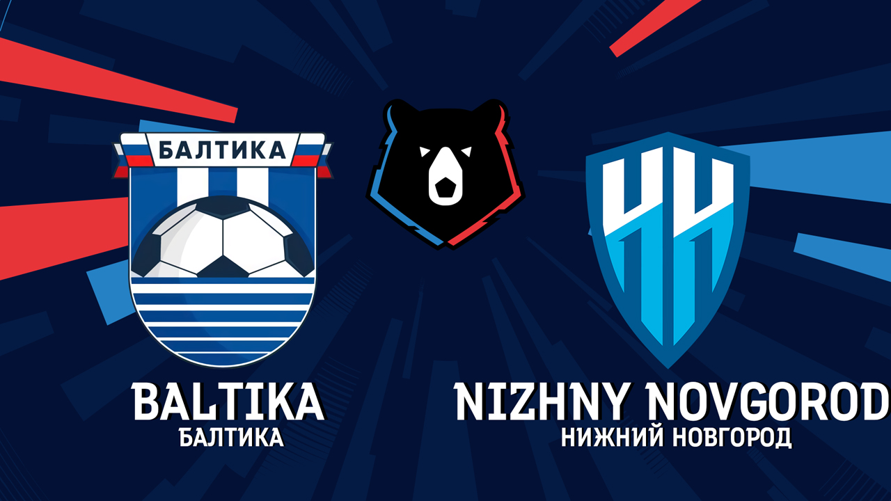 Baltika Kaliningrad vs Nizhny Novgorod poster