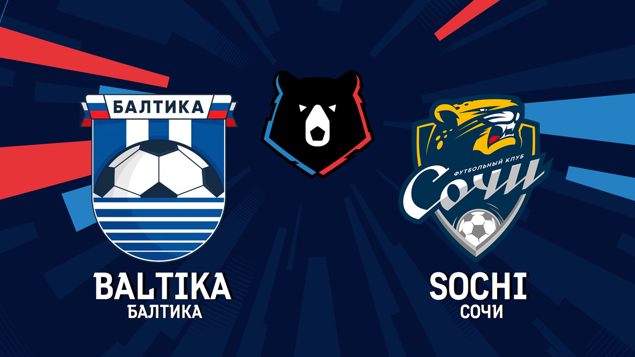 Baltika Kaliningrad vs Sochi poster