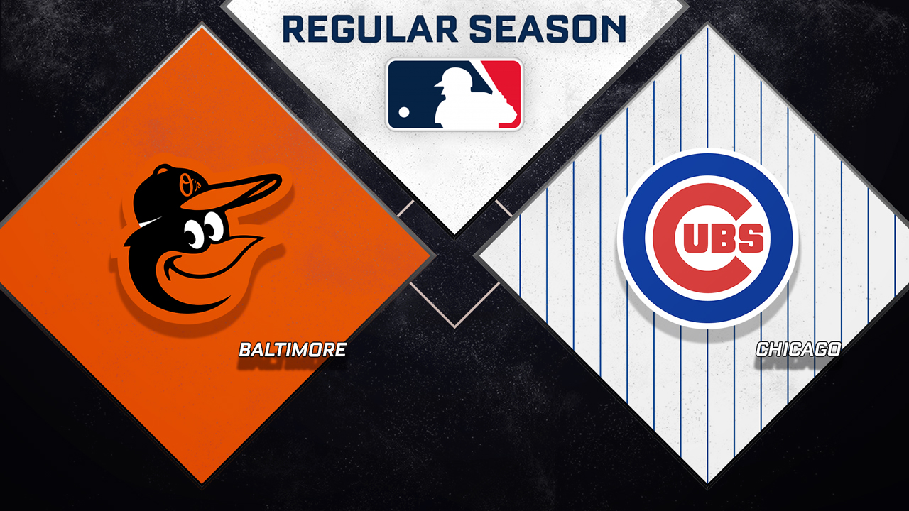 Baltimore Orioles vs Chicago Cubs poster