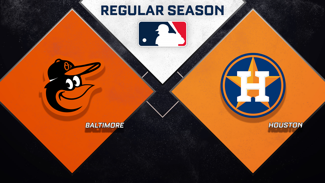 Baltimore Orioles vs Houston Astros poster