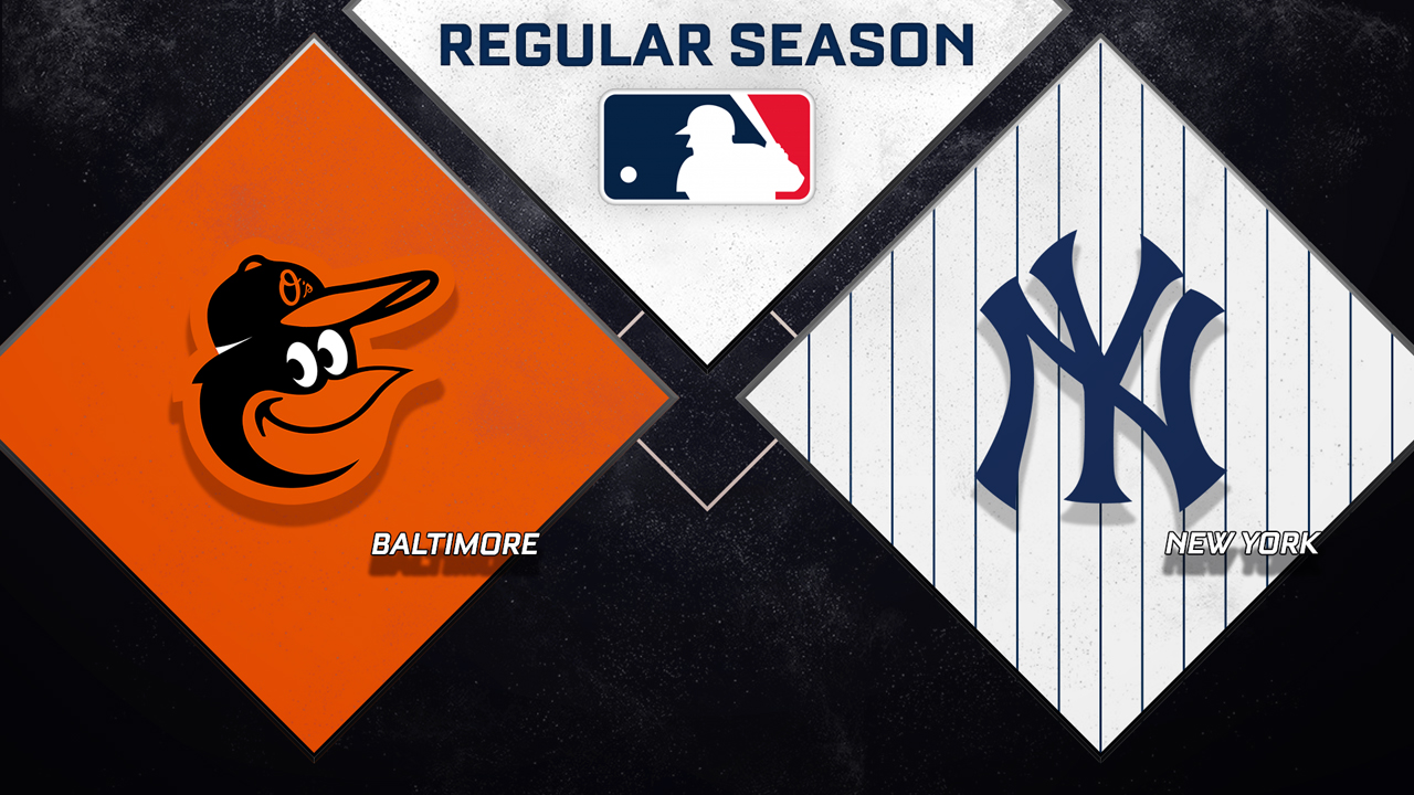 Baltimore Orioles vs New York Yankees poster