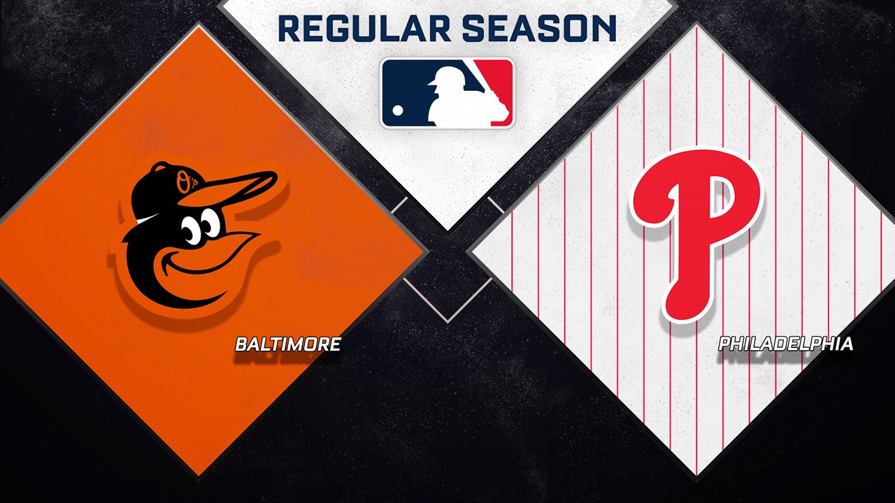 Baltimore Orioles vs Philadelphia Phillies poster