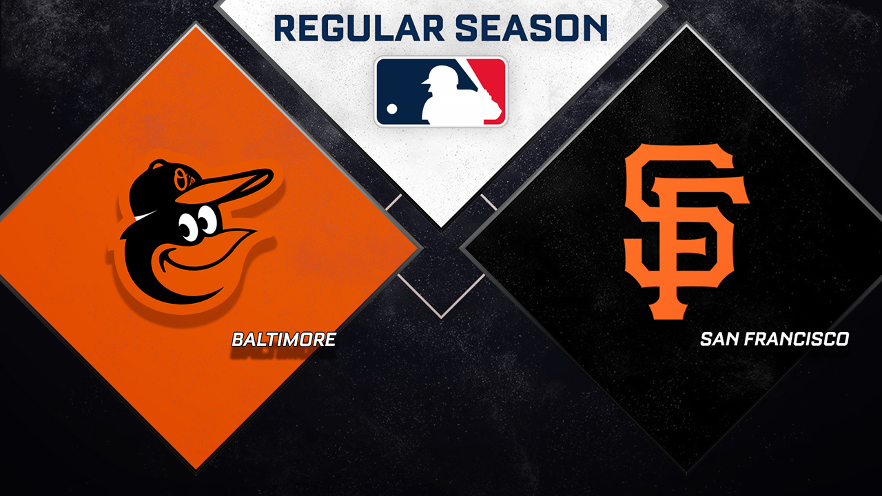 Baltimore Orioles vs San Francisco Giants poster