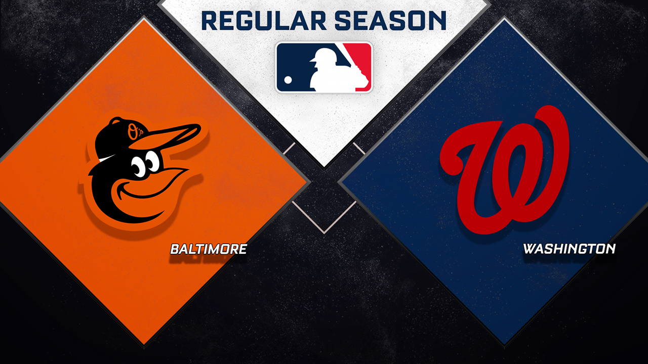 Baltimore Orioles vs Washington Nationals poster