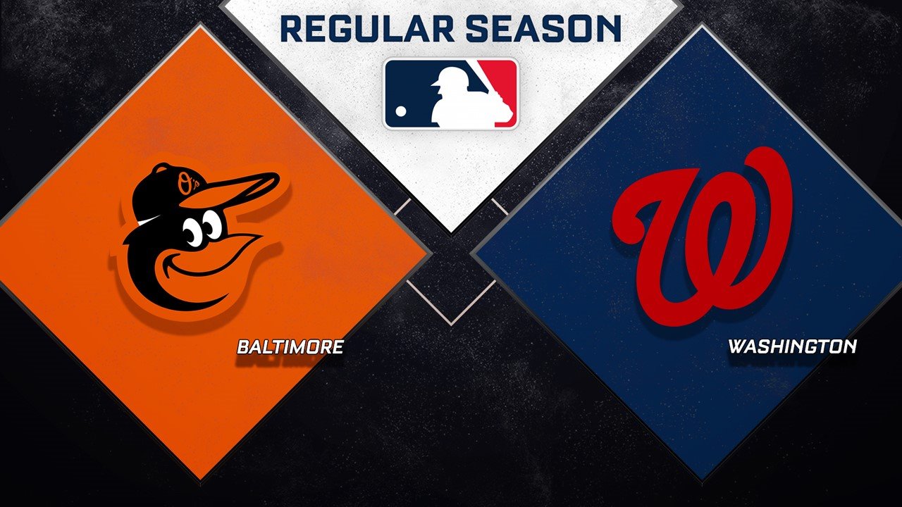 Baltimore Orioles vs Washington Nationals poster