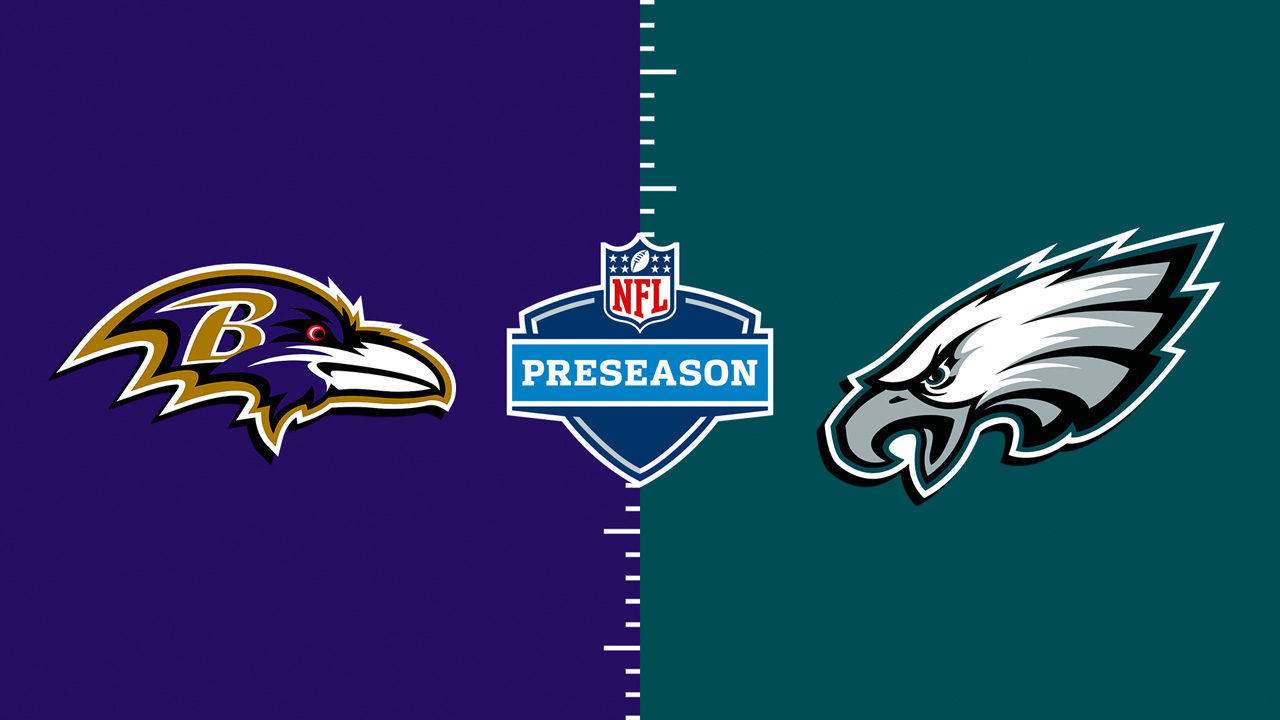 Baltimore Ravens vs Philadelphia Eagles poster
