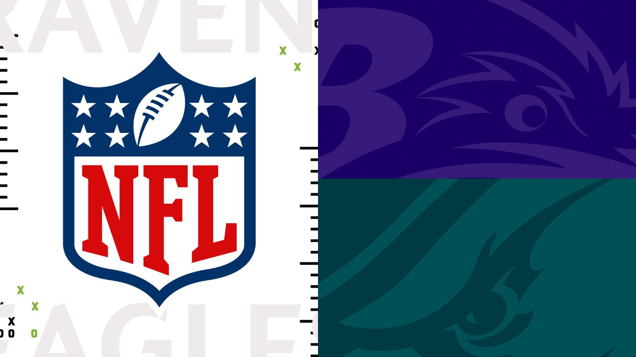 Baltimore Ravens vs Philadelphia Eagles poster