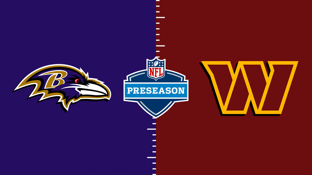 Baltimore Ravens vs Washington Commanders poster