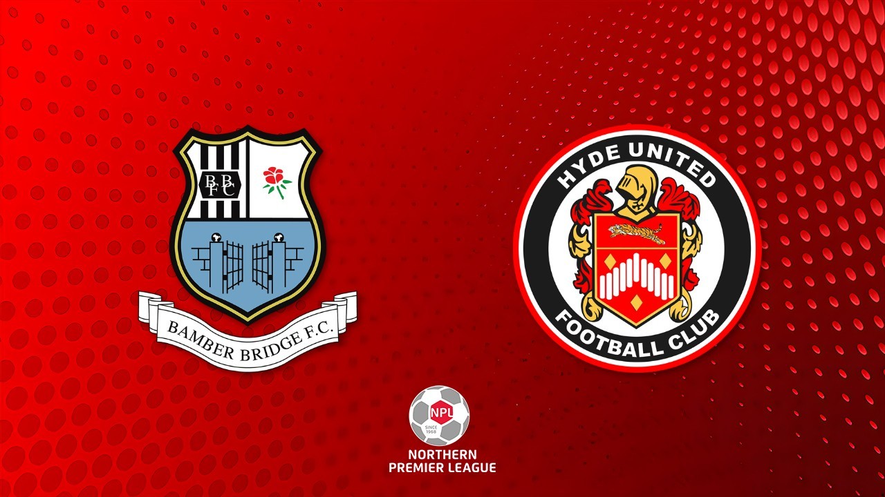 Bamber Bridge vs Hyde United poster