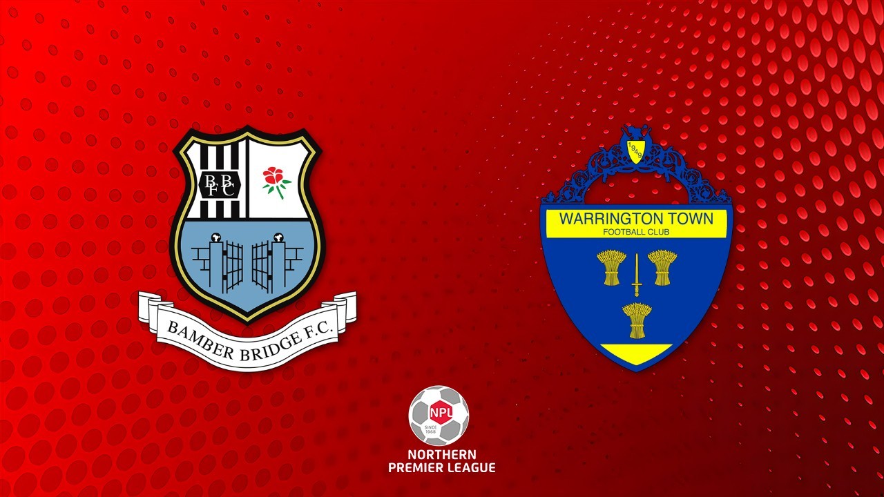 Bamber Bridge vs Warrington Town poster