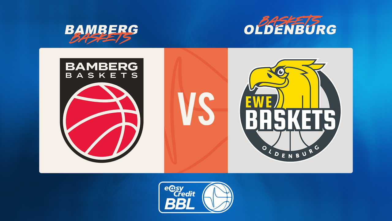 Bamberg Baskets vs Baskets Oldenburg poster