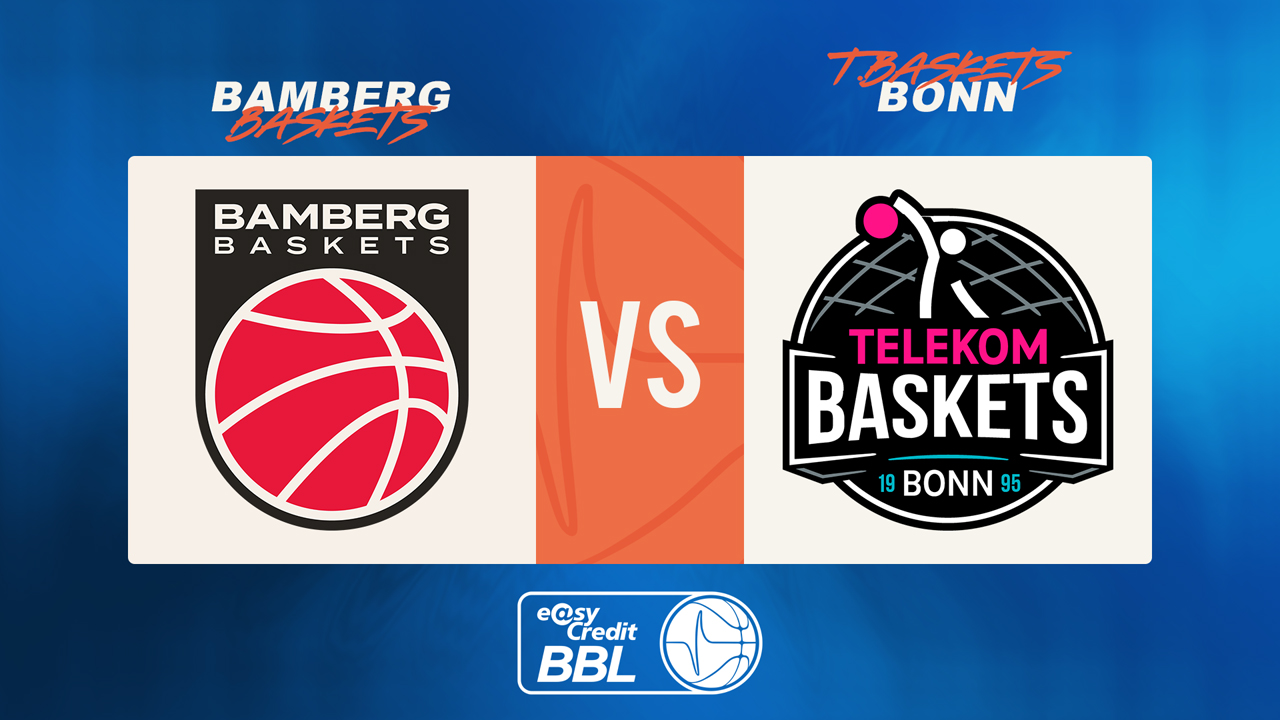Bamberg Baskets vs Bonn poster