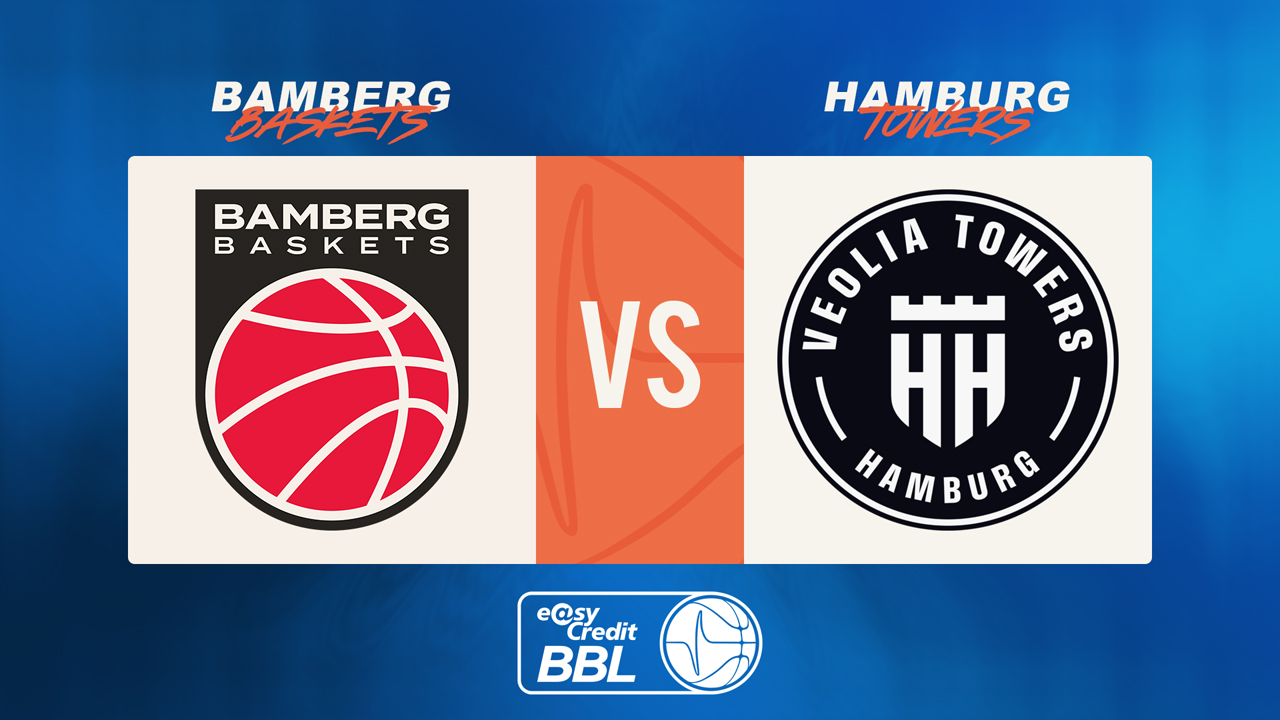 Bamberg Baskets vs Hamburg Towers poster