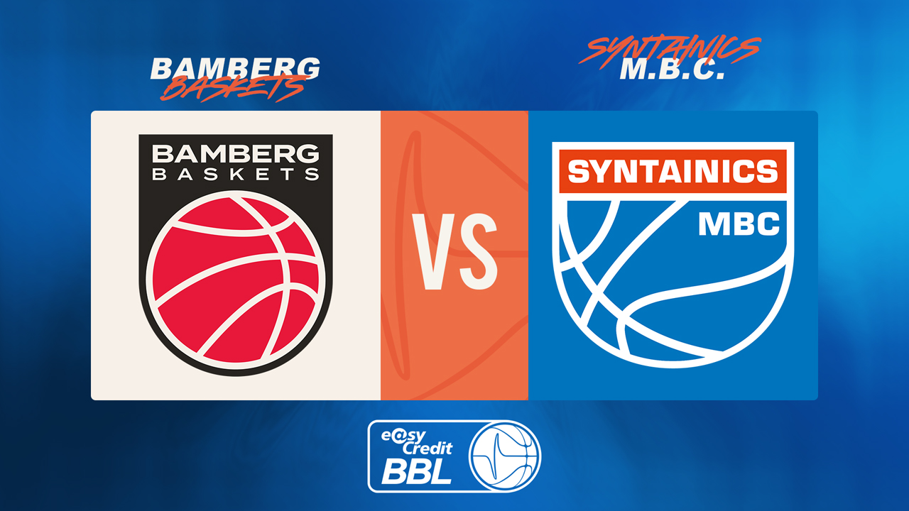 Bamberg Baskets vs Mitteldeutscher BC poster
