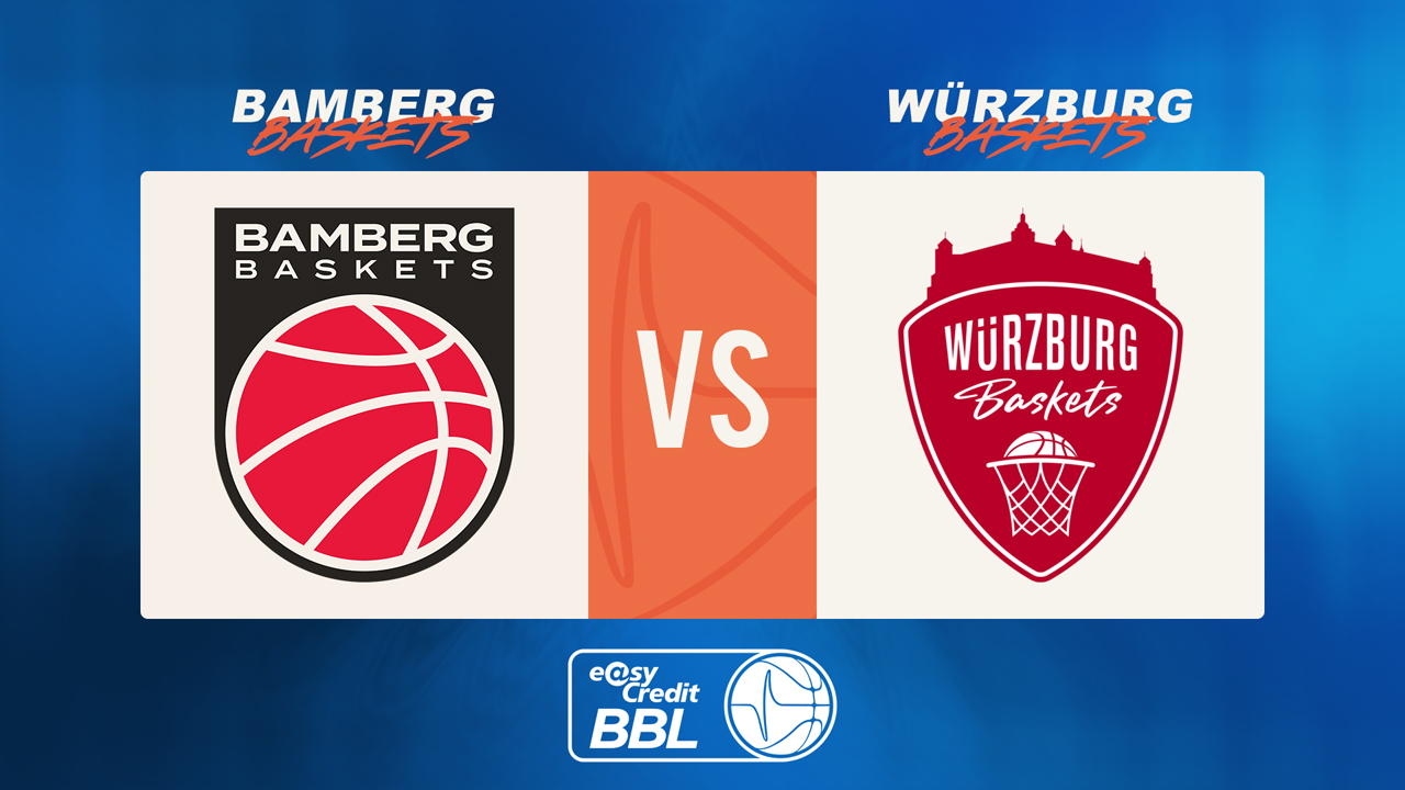 Bamberg Baskets vs s.Oliver Würzburg poster