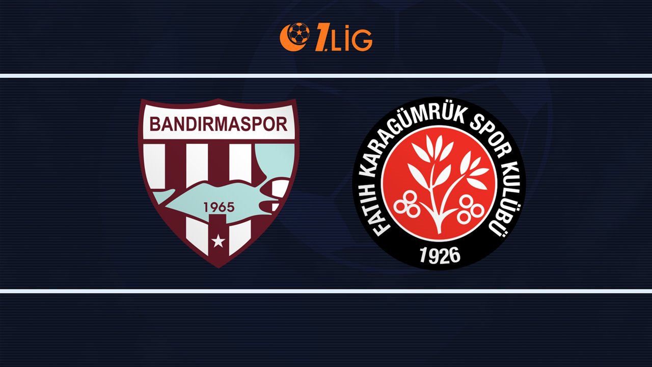 Bandırmaspor vs Fatih Karagümrük poster