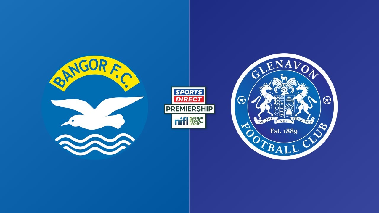 Bangor vs Glenavon poster