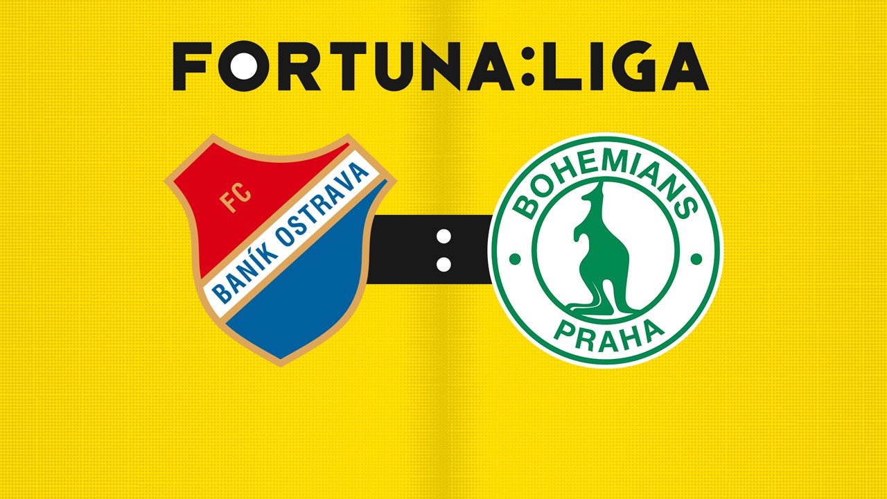 Baník Ostrava vs Bohemians 1905 poster