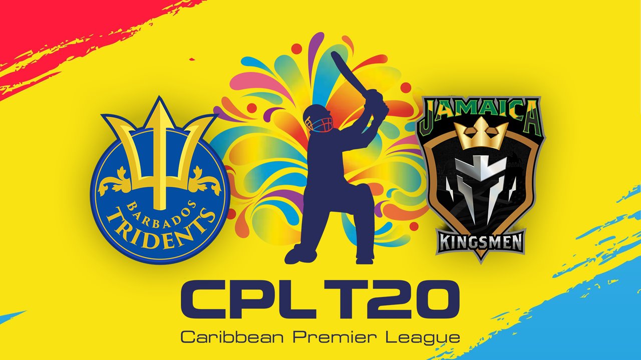 Barbados Tridents vs Jamaica Kingsmen poster