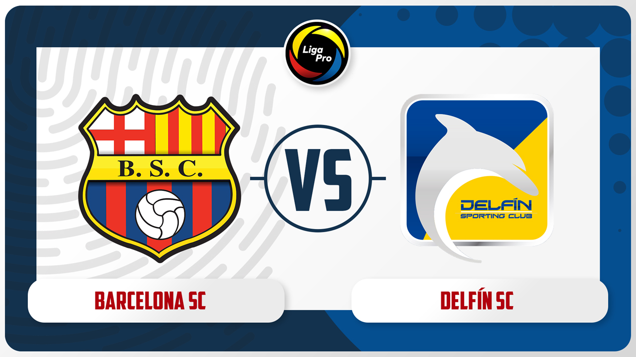 Barcelona SC vs Delfín poster