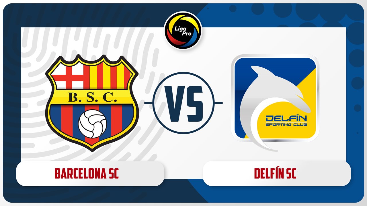 Barcelona SC vs Delfín poster