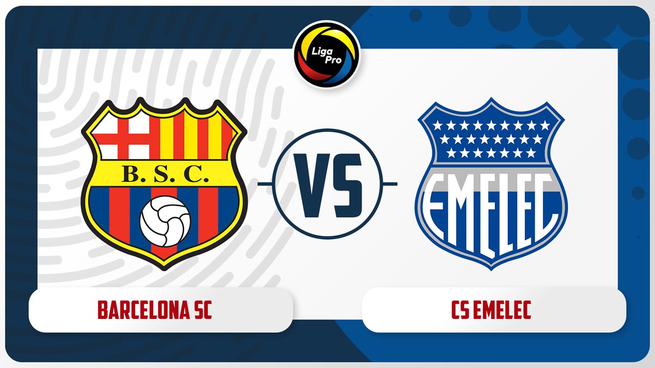 Barcelona SC vs Emelec poster