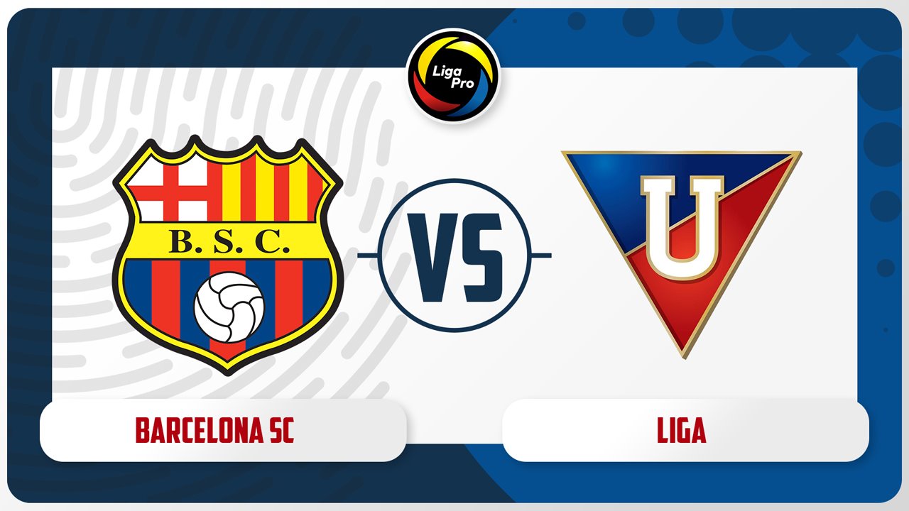 Barcelona SC vs LDU Quito poster