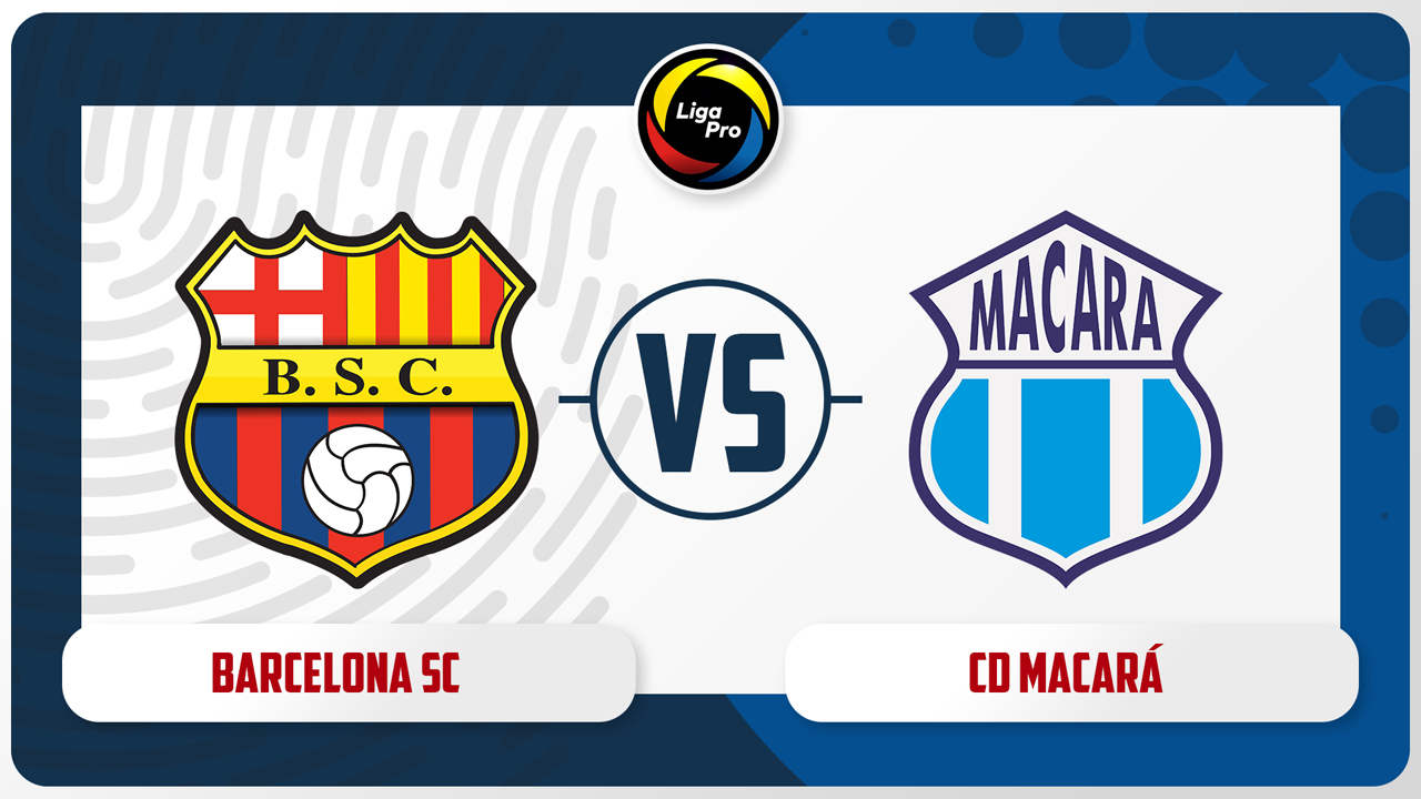 Barcelona SC vs Macará poster