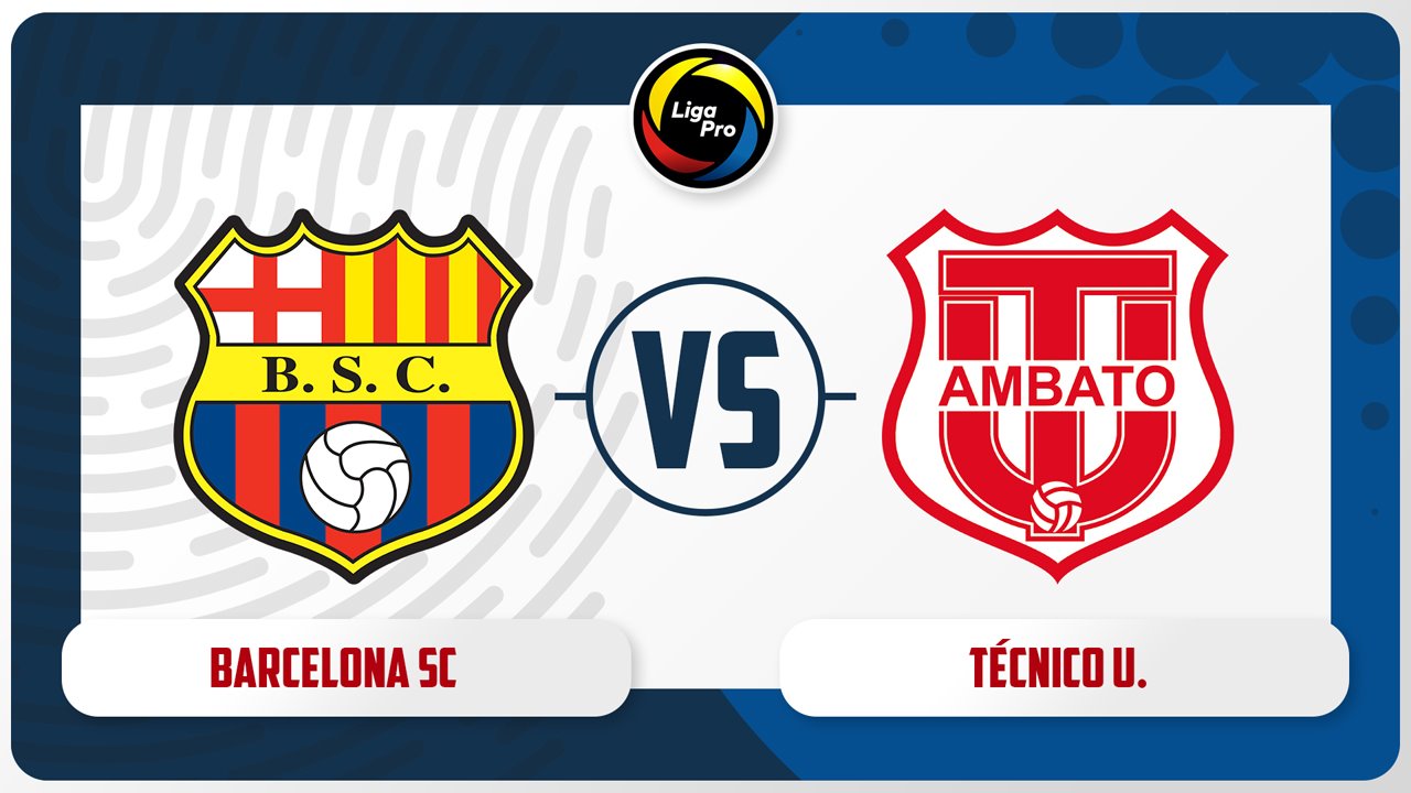 Barcelona SC vs Técnico Universitario poster