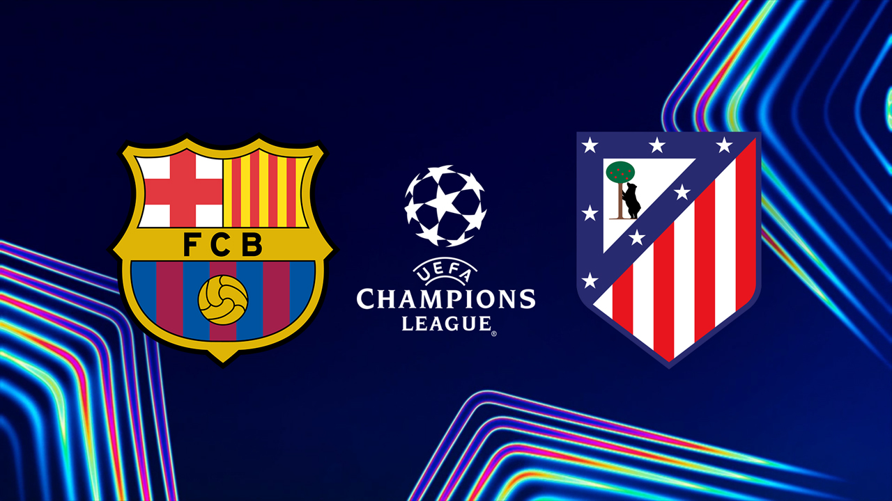 Barcelona vs Atlético Madrid poster