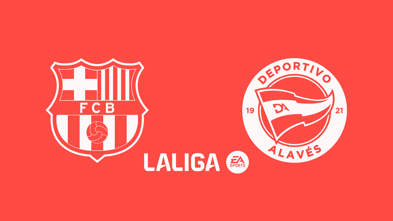 Barcelona vs Deportivo Alavés poster