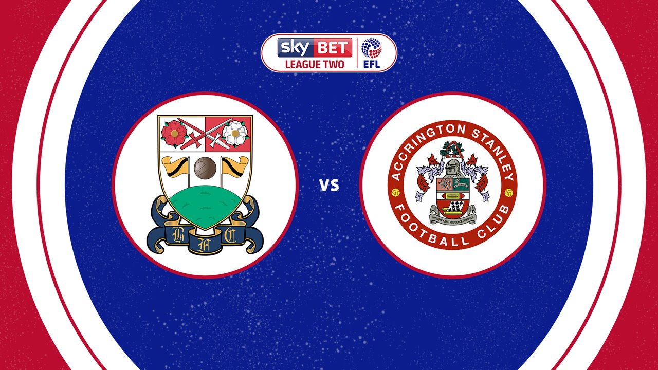 Barnet vs Accrington Stanley poster
