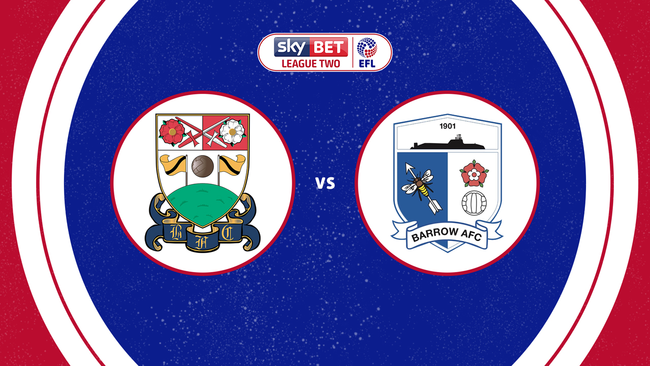 Barnet vs Barrow poster