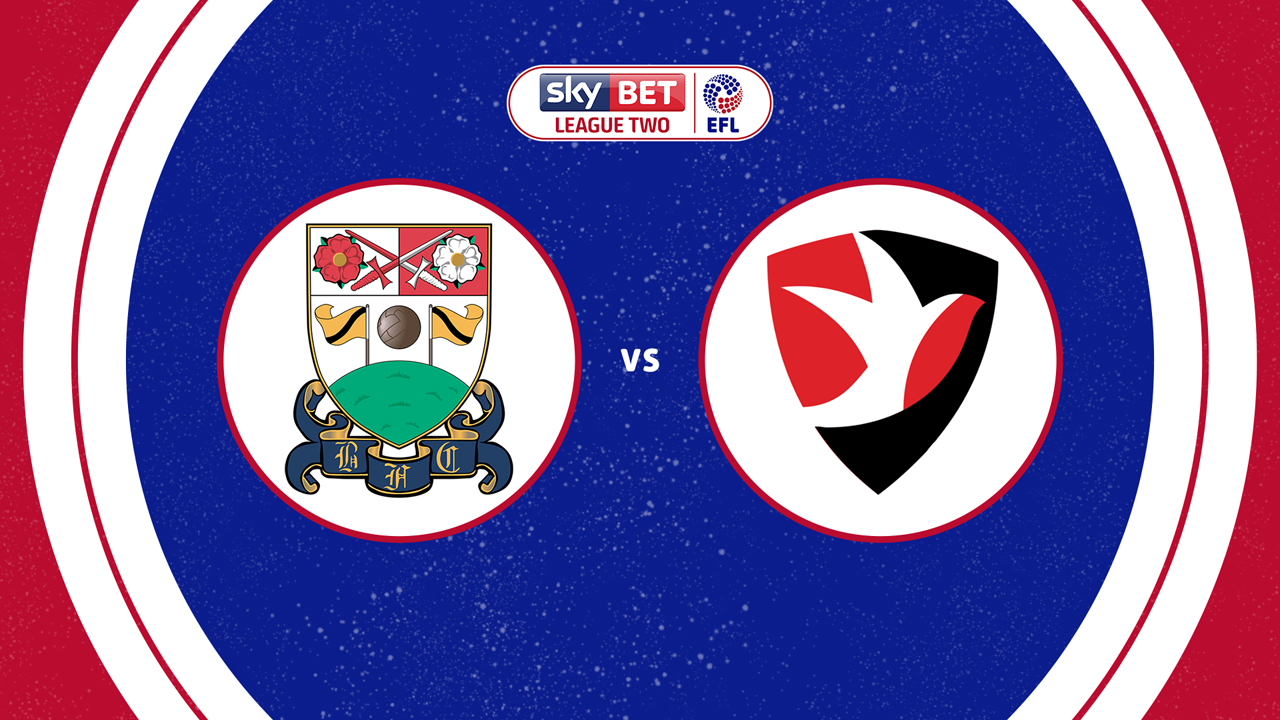 Barnet vs Cheltenham Town poster