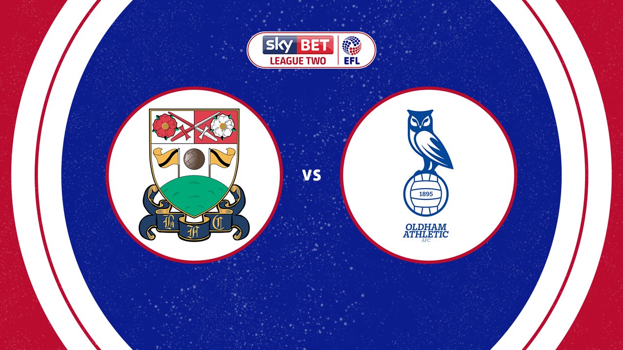 Barnet vs Oldham Athletic poster