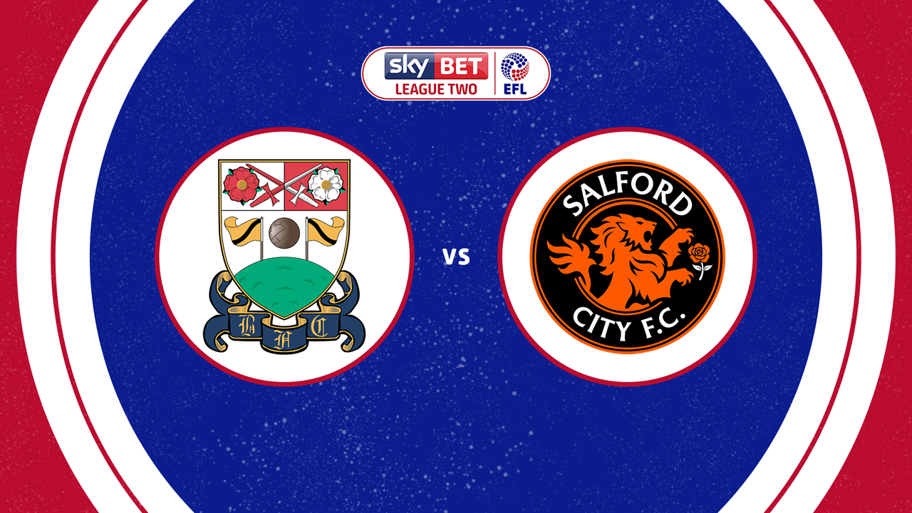 Barnet vs Salford City poster