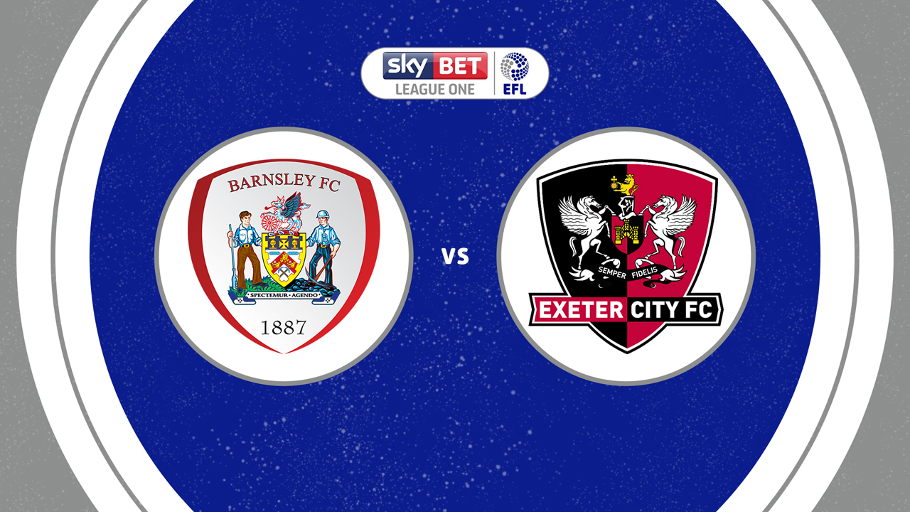 Barnsley vs Exeter City poster