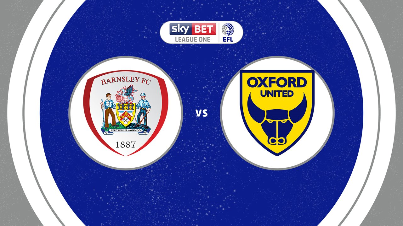 Barnsley vs Oxford United poster